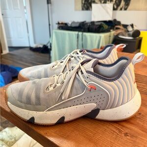 adidas Gray and White Men's Sneakers
